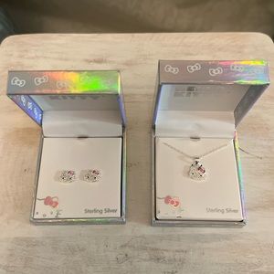 ⚡️Hello Kitty Necklace & Earring Set
